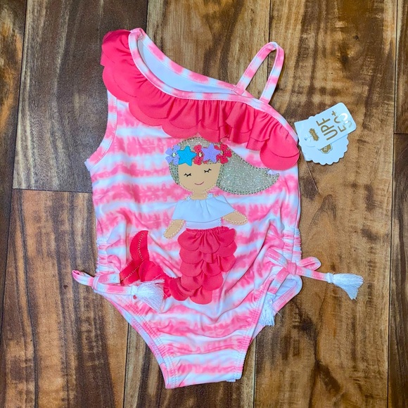 Mud Pie Swim Mud Pie Mermaid Baby Girl Swimsuit Poshmark